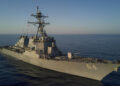 US warship intercepts missiles fired from Yemen ‘potentially towards Israel’
