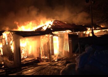 Fire Guts Over 200 Shops at Makola Shopping Mall