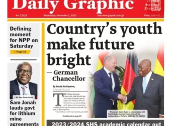 Ghanaian newspaper headlines: Wednesday1st November 2023