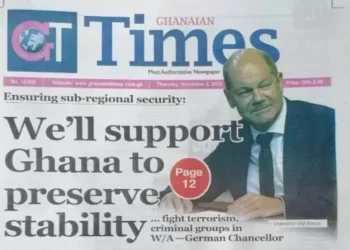 Ghanaian newspaper headlines: Thursday 2nd November 2023