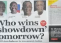 Ghanaian newspaper headlines: Friday 3rd November 2023