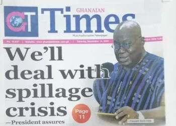 Ghanaian newspaper headlines: Tuesday 14th November 2023