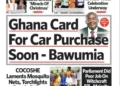 Ghanaian newspaper headlines: Tuesday 28th November 2023