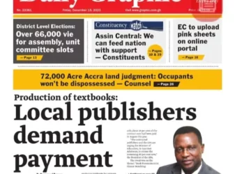 Ghanaian newspaper headlines: Friday 15th December 2023