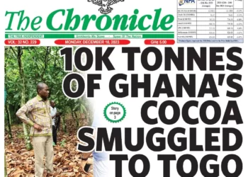 Ghanaian newspaper headlines: Monday 18th December 2023