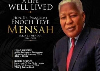 E.T. Mensah to be Buried Today