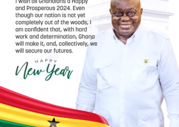 President’s New Year message to Ghanaians