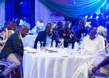 President Akufo-Addo dines with Black Stars in Kumasi