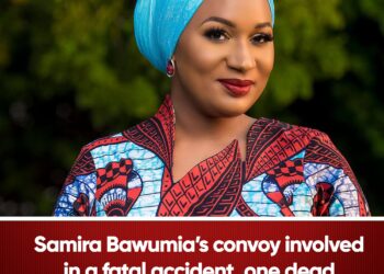 BREAKING NEWS: Samira Bawumia’s  convoy involved in a fatal accident, one dead