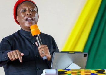 Julius Malema In Accra