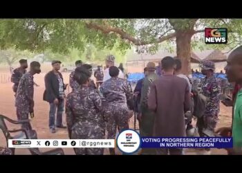 Voting is in progress peacefully in the northern region