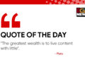 Quote of the Day