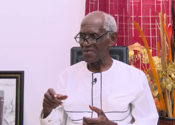 Veteran commentator, Joe Lartey Sr. at rest, at 96