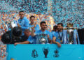 Manchester City wins EPL Four Times in a Row.