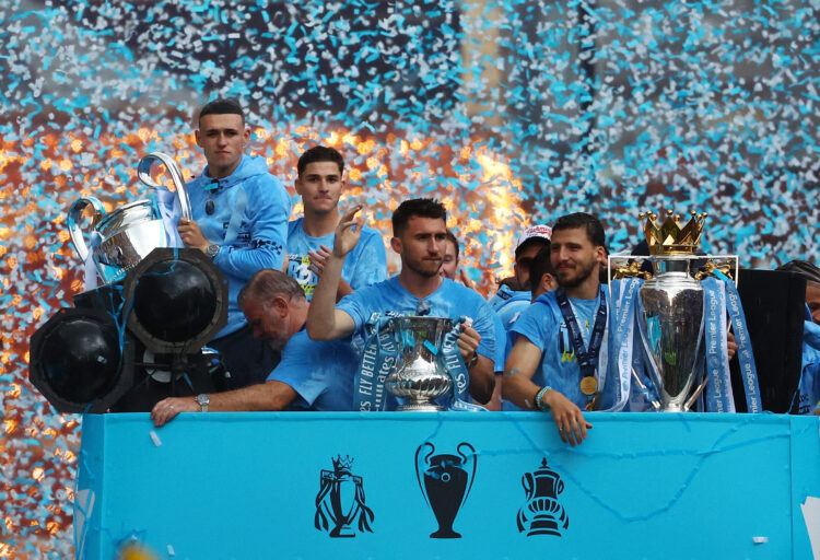 Manchester City wins EPL Four Times in a Row.