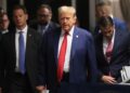 Trump trial: Judge threatens ex-president with jail if he keeps breaking gag order
