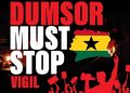 #DumsorMustStop vigil