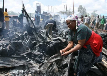 High Fire Risk in Slums - GNFS