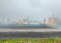 Ship with nine crew sinks off Taiwan as typhoon hits