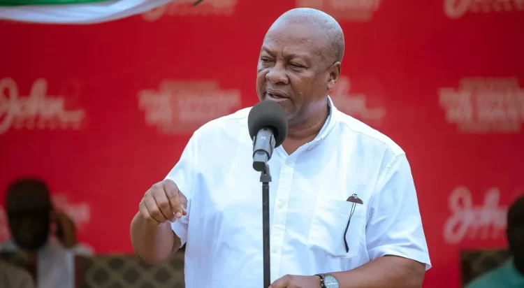 John Mahama Pledges to Rightsize Government for Efficiency and Accountability