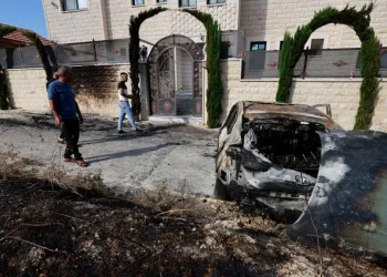 Israeli settlers torch West Bank village