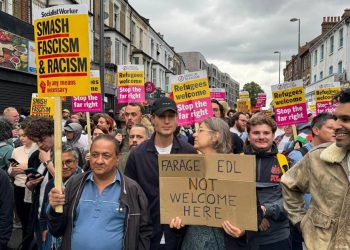 UK: Huge anti-racism protests follow violent unrest