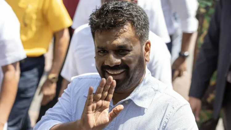 Anura Kumara Dissanayake offered voters a break with the established political order
