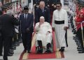 Pope Francis lands in Indonesia for historic Asia Pacific visit