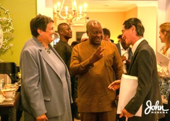 Mahama discusses electoral concerns with diplomatic corps