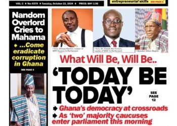 Newspaper Headlines: Tuesday, October 22, 2024