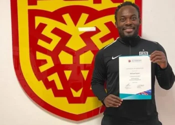 Michael Essien earns UEFA certificate in football management