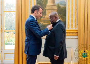 Akufo-Addo conferred with Grand Officier de la Légion d’Honneur in France