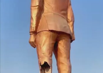 Police investigate damage to Akufo-Addo statue in Sekondi