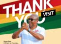 Mahama begins northern tour to thank Ghanaians