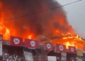 Fire destroys shops in Adum business district