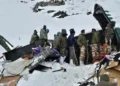 Dozens found alive in metal containers after India avalanche