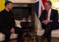 Starmer gives Zelensky ‘full backing’ in warm No 10 welcome