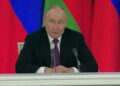 Putin sets out conditions for Ukraine ceasefire